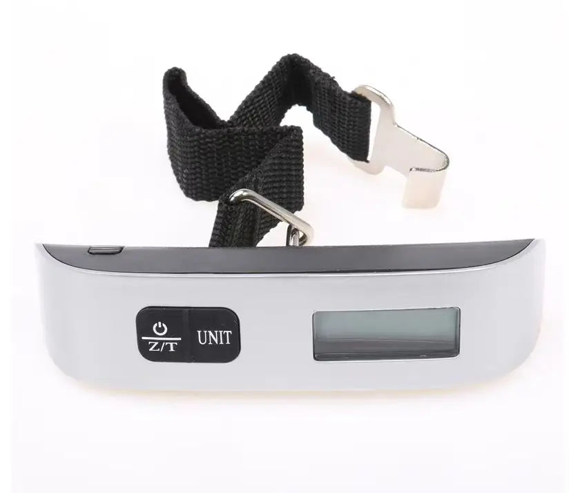 Digital LCD Display 110lb/50kg Electronic Luggage Hanging Suitcase Travel Weighs Baggage Bag Weight Balance Portable Scale Tool