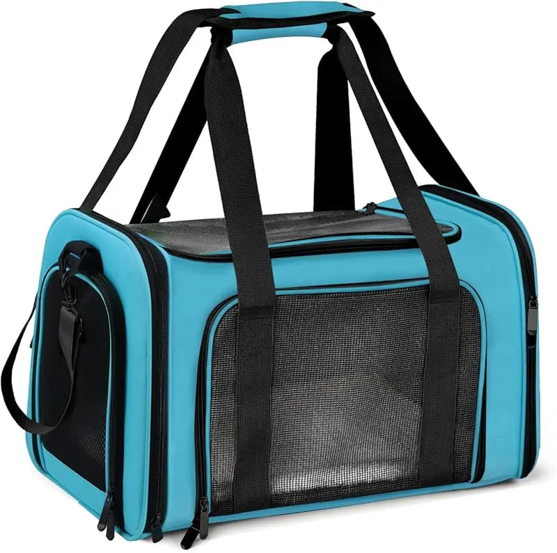 Cat Carriers Dog Carrier Pet for Small Medium Cats Dogs Puppies up to 15 Lbs, TSA Airline Approved Soft Sided