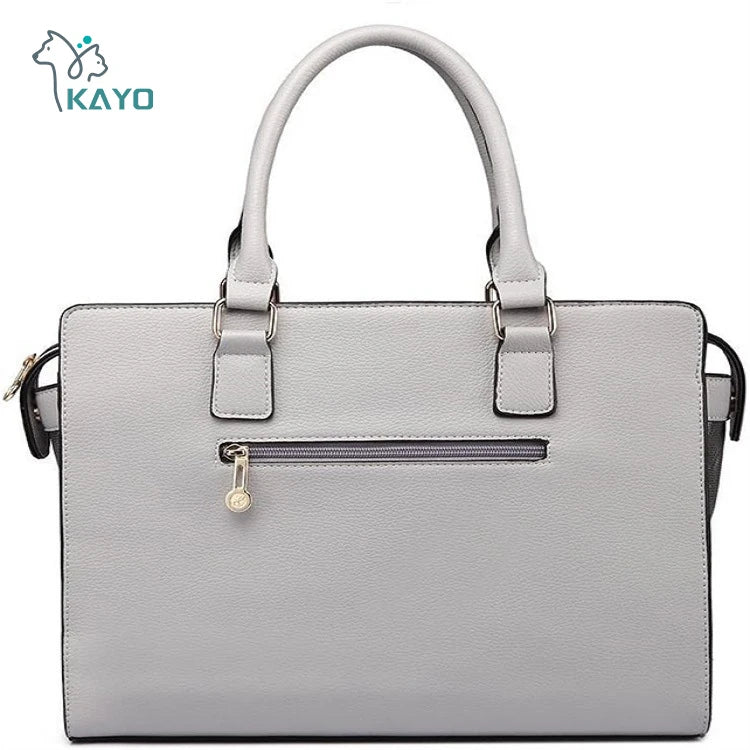 Luxury Pet Carrier Dog Cat Carrier Purse Soft-Sided Leather Handbag Pet Bag for Small Dogs Puppy and Cat TSA Airline Approved