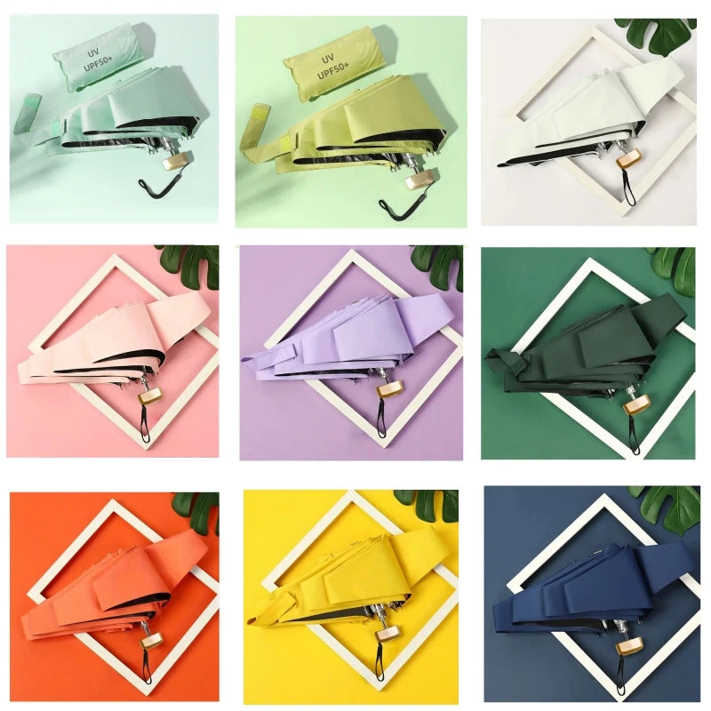 ☀️ 80% OFF! Ultra-Compact Mini Sun Umbrella – Pocket-Sized UV Protection & Rainproof Parasol! ☔✨