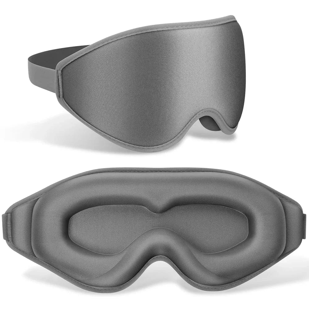 3D Sleep Eye Mask Zero Eye Pressure 3D Contoured Sleeping Mask Soft Comfort Eye Shade Cover 100% Block Out Light Slaapmasker