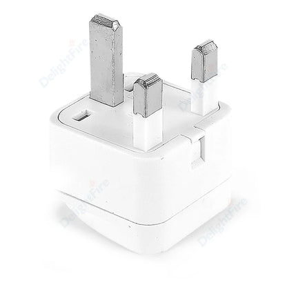 10A UK Plug Adapter – Type G Universal Travel Charger | EU/US/AU to UK Converter for British, Singapore, Malaysia Power Sockets