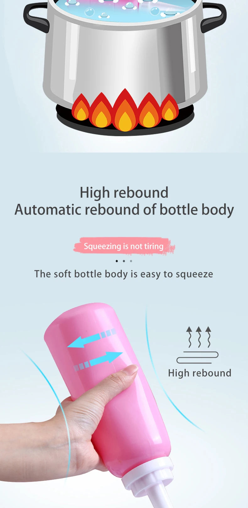 🚿 500mL Portable Handheld Bidet – Gentle & Hygienic Cleansing for Moms, Babies & Travel! ✨💦