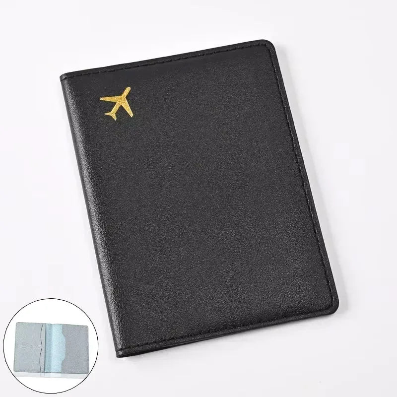 Multifunctional PU Leather Passport Wallet – Stylish & Secure Travel Organizer for Men & Women!