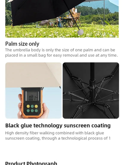 ☔ Compact & Durable Travel Umbrella – Lightweight, Automatic & Reinforced for Strong Wind & Rain Protection! 🌦️✨
