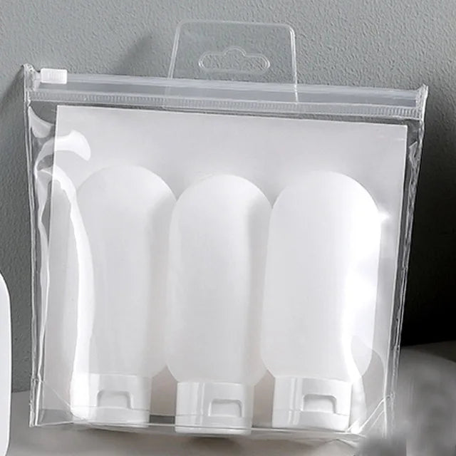 Refillable Travel Bottle Set – Perfume, Lotion, Shampoo & Shower Gel Dispensers 💧🌿