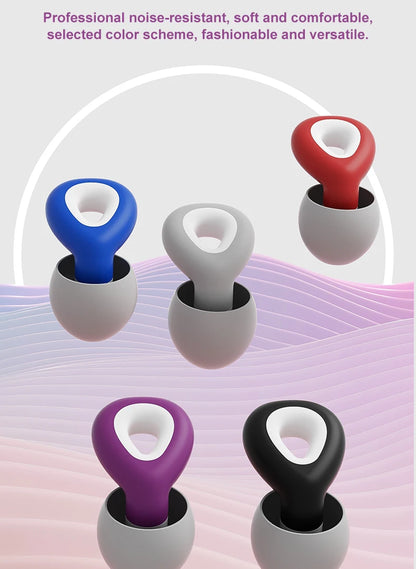 1 Set Ear Plugs For Sleeping Tapones Para Dormir Noise Reduction Waterproof Swimming Ear Plug Protection Oordopjes Earplugs Set
