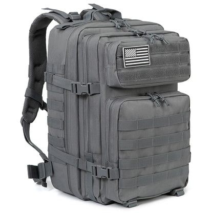 QT&QY Tactical Backpacks Outdoor 45L Large Capacity Man 3 Days Molle Hking Bags For Outdoor Trekking Camping Backpack