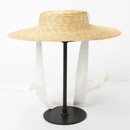 Wide Brim Straw Hat for Women Summer Woven SunHat Oversized Brim Beach Hat Holiday Children Summer Casual Sun Visor Caps