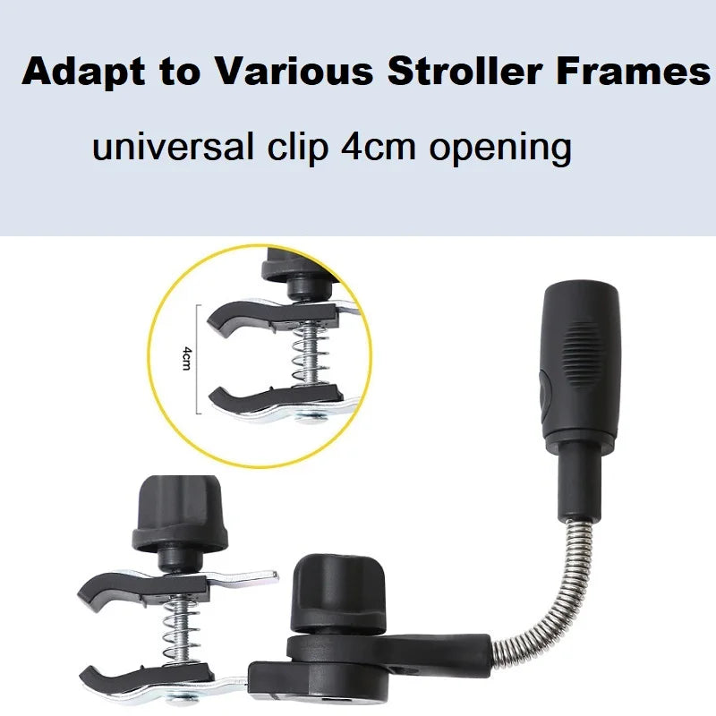 Universal Baby Stroller Umbrella Adjustable Pram Shade Umbrella Uv Sunshade For Stroller Accessories Foldable Parasol for Travel