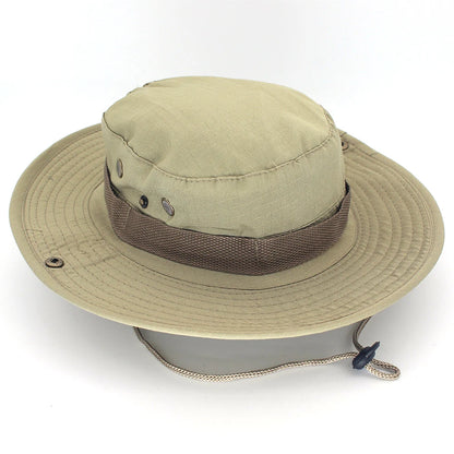 Camouflage Tactical Cap Boonie Bucket Hat Caps Camo Men Outdoor Sports Sun Bucket Cap Fishing Hiking Hunting Hats