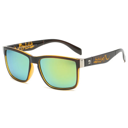 QUIKSILVER Classic Square Sunglasses Men Women Sports Outdoor Beach Surfing Sun Glasses UV400 Goggles
