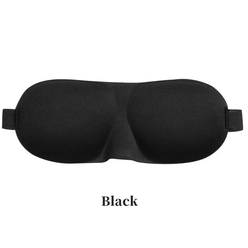 3D Sleep Mask Natural Sleeping Eye Mask Eyeshade Cover Shade Eye Patch Soft Portable Blindfold Travel Eye Shade Sleeping Aid