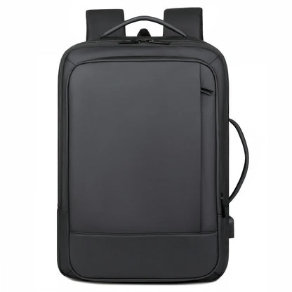 Rilibegan Men Travel Backpack Expand Oxford Big Capacity USB Charge Business Male Backpacks Computer Men Backpacks