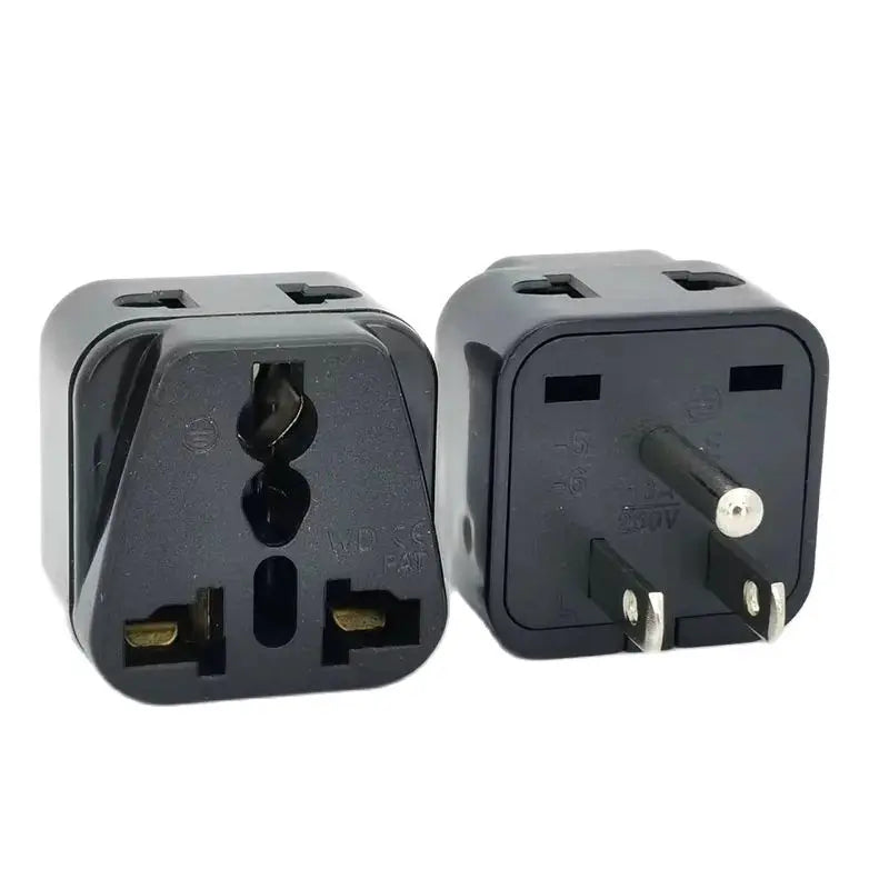Universal Japan America 2 in 1 EU UK AU to US Travel Adapter Plug Type A/B Canada Thailand Electric Power Charger Convert Plug