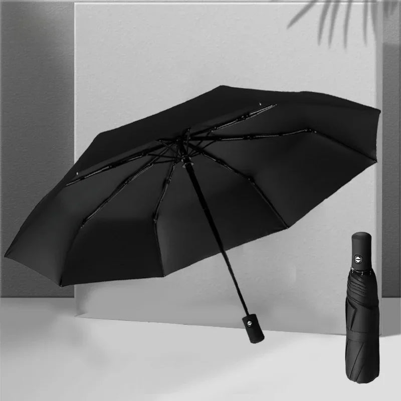 ☀️☔ Automatic UV Protection Umbrella – Three-Fold, Windproof & Customizable for Business & Travel! 🌦️✨