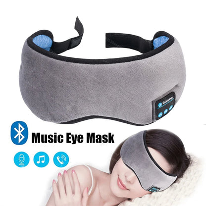 3D Eye Mask Music Play Sleeping Headphones with Speaker Mask for Sleep Headphones Bluetooth Sleeping Mask Sleep Shade Cover