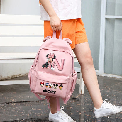 Disney Mickey & Minnie Mouse School Backpack – Adorable & Durable Bookbag for Kids, Teens & Students!