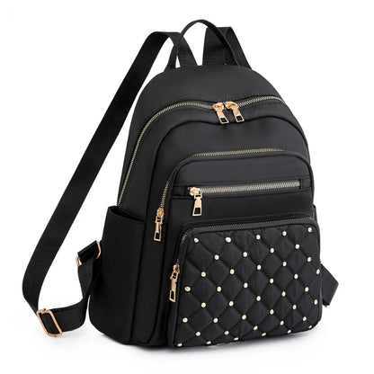 Fashion Nylon Backpack for Women – High-Quality Large Travel and School Bag for Teenage Girls