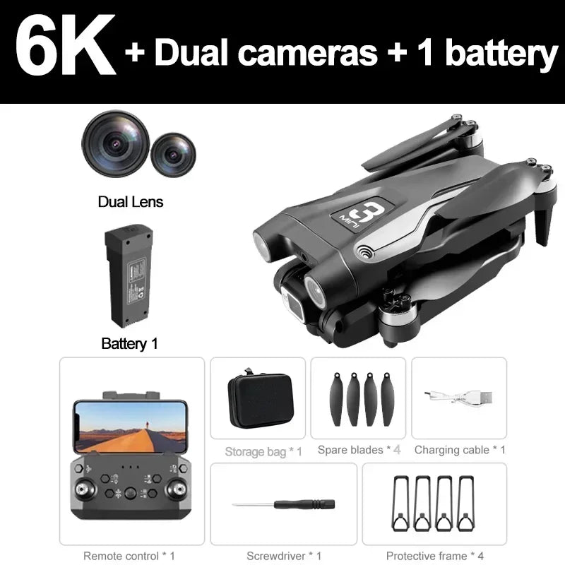 New Z908Pro Max Drone with 4k professional Dual HD camera  Mini Drone ESC FPV Obstacle Avoidance Brushless Quadcopter RC Toys