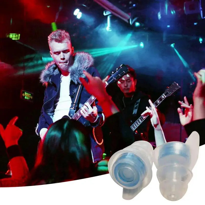 🎵 Protect Your Ears & Enjoy Pure Sound – Professional Soft Silicone Music Earplugs for Concerts, Sleep, DJs & Sports! 🎧✨