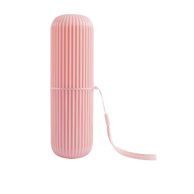 Portable Toothbrush & Toothpaste Holder – Travel Camping Storage Case for Hygiene & Convenience