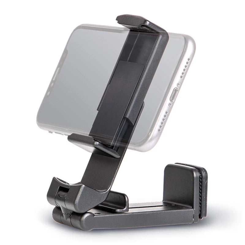 Multifunctional Phone Holder Clip Airplane Train Seat Mount Foldable Phone Stand Portable Mini Bracket Travel Phone Support
