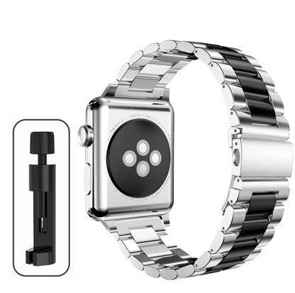 Premium Stainless Steel Strap for Apple Watch – Elegant Metal Bracelet (Ultra/Series 10/9) ✨