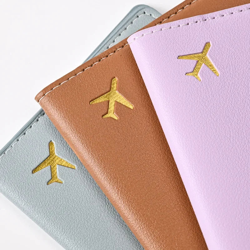 Multifunctional PU Leather Passport Wallet – Stylish & Secure Travel Organizer for Men & Women!