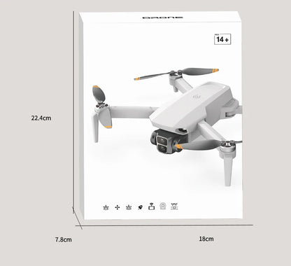 L106 MAX Brushless Dual Camera Drone – 360° Obstacle Avoidance, 2.4GHz RC Quadcopter with HD Camera