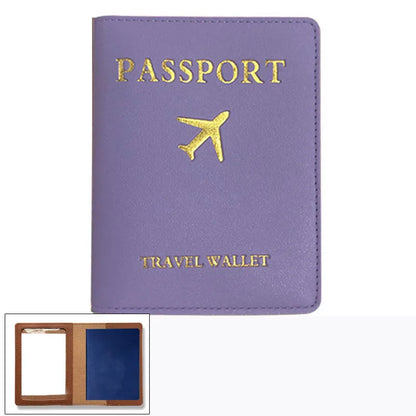 Multifunctional PU Leather Passport Wallet – Stylish & Secure Travel Organizer for Men & Women!