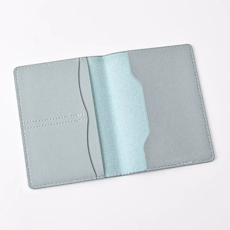 Multifunctional PU Leather Passport Wallet – Stylish & Secure Travel Organizer for Men & Women!