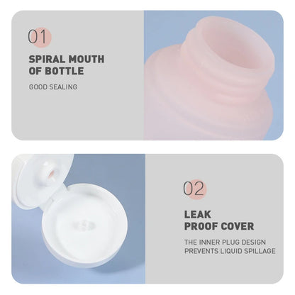 Travel Refillable Bottle Set – Perfect for Cosmetics, Lotion, Shampoo & Toiletries 💧