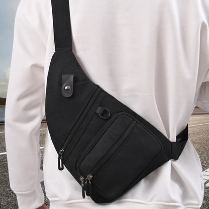 Men's Anti-Theft Travel Bag – Waterproof, Large-Capacity Crossbody & Fanny Pack