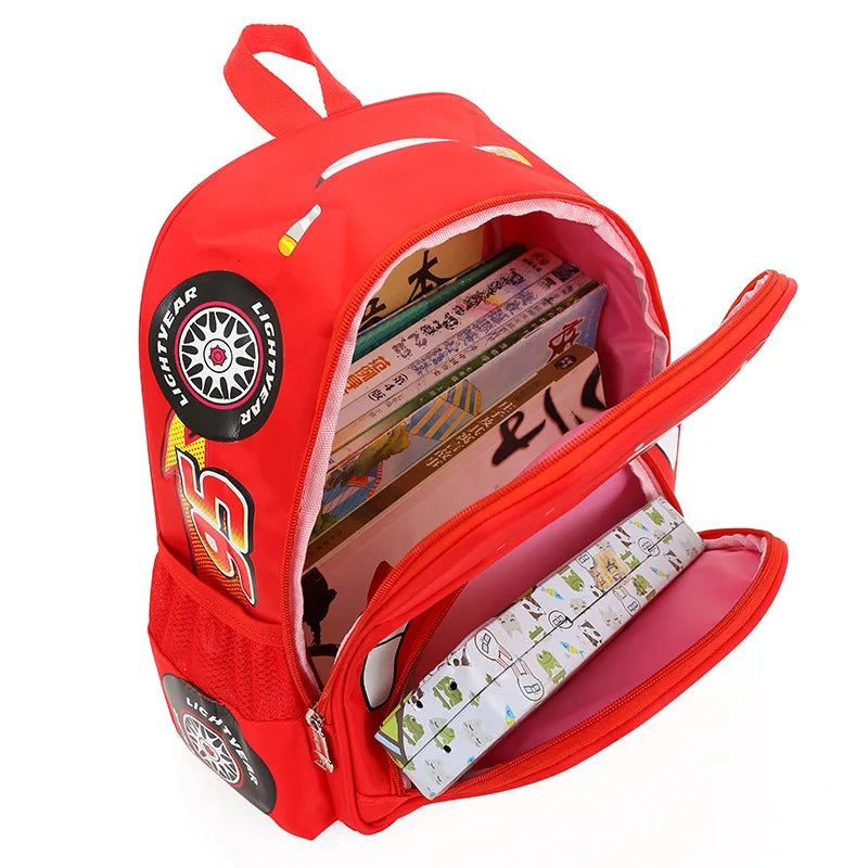 Disney Cars Kids Backpack – Safe, Durable & Fun School Bag for Boys (Ages 3-6)!