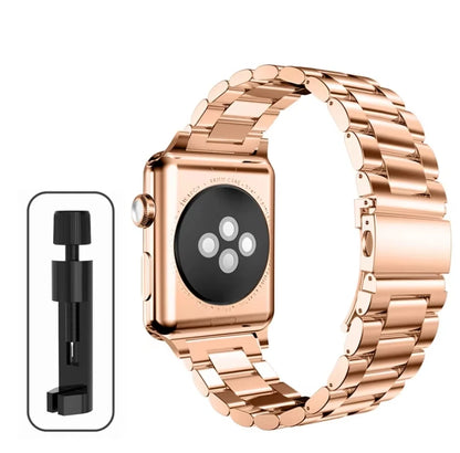 Premium Stainless Steel Strap for Apple Watch – Elegant Metal Bracelet (Ultra/Series 10/9) ✨