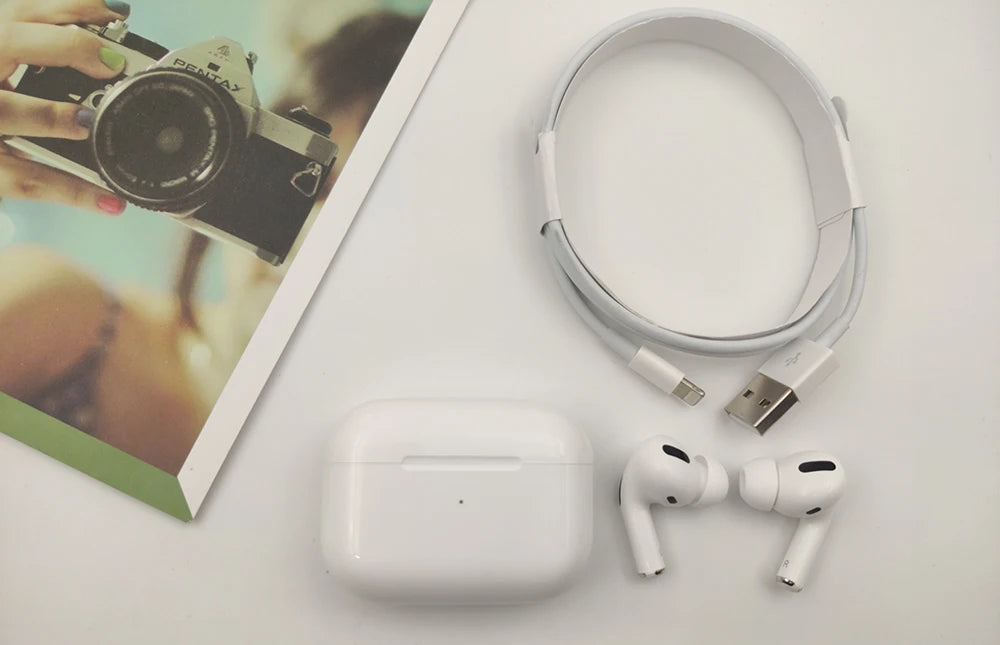 Original Apple Airpods Pro2 3 USB-C Wireless Bluetooth Earbuds Active Noise Cancellation with Charging Case for IPhone iPad