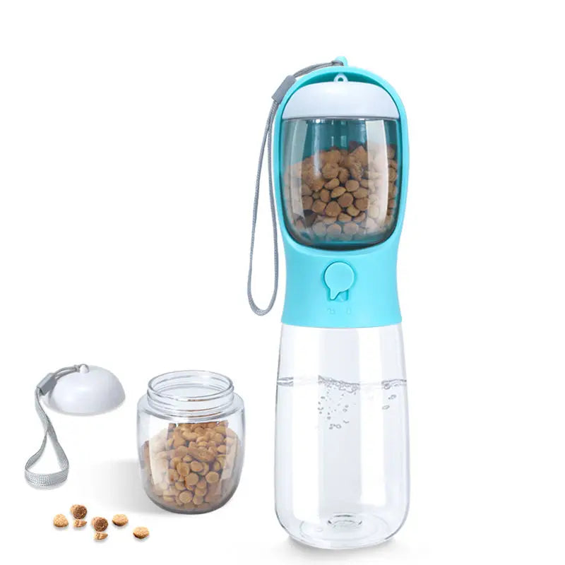 Dog Water food Bottle Portable Travel Pet Drinker Dog Bowl Food Cat Fountain Outdoor Walking Drinking Bottle Dogs Feeder