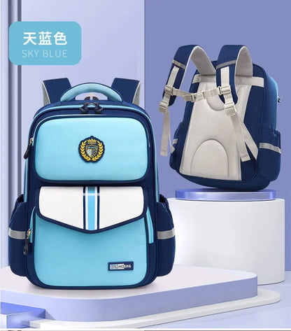 Kids' Orthopedic Waterproof School Backpack – Durable, Comfortable & Spacious Book Bag for Boys & Girls!