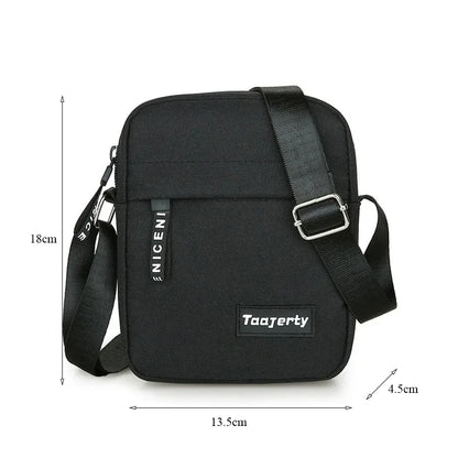 Men's Mini Crossbody Bag – Lightweight Nylon Shoulder Sling Bag for Travel & Daily Use