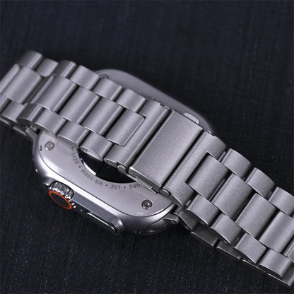 Premium Stainless Steel Strap for Apple Watch – Elegant Metal Bracelet (Ultra/Series 10/9) ✨