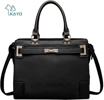 Luxury Pet Carrier Dog Cat Carrier Purse Soft-Sided Leather Handbag Pet Bag for Small Dogs Puppy and Cat TSA Airline Approved