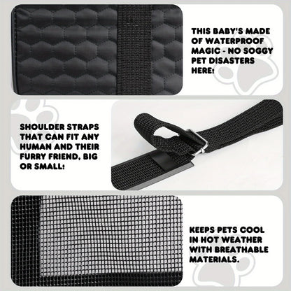 Dog Carrier Pet Carrier for Small Medium Cats Dogs Puppies up to 16 Lbs, TSA Airline Approved Small Dog Carrier Soft Sided