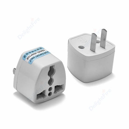 Universal Travel Plug Adapter | US to EU/KR/AU/UK | Power Converter for Europe, Korea, China, America, Canada