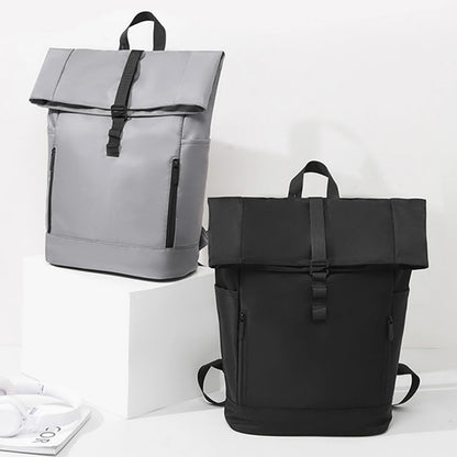 Men's Waterproof Laptop Backpack – Breathable, Large-Capacity Business & Travel Rucksack