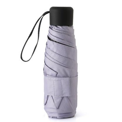 ☀️☔ Ultra-Light Mini Pocket Umbrella – Compact, Windproof & UV-Protective for Travel & Outdoor Use! 🌦️✨