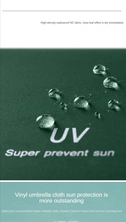☀️☔ Travel-Ready Mini Folding Umbrella – Compact, UV Protective & Windproof for Sun & Rain! 🌦️✨