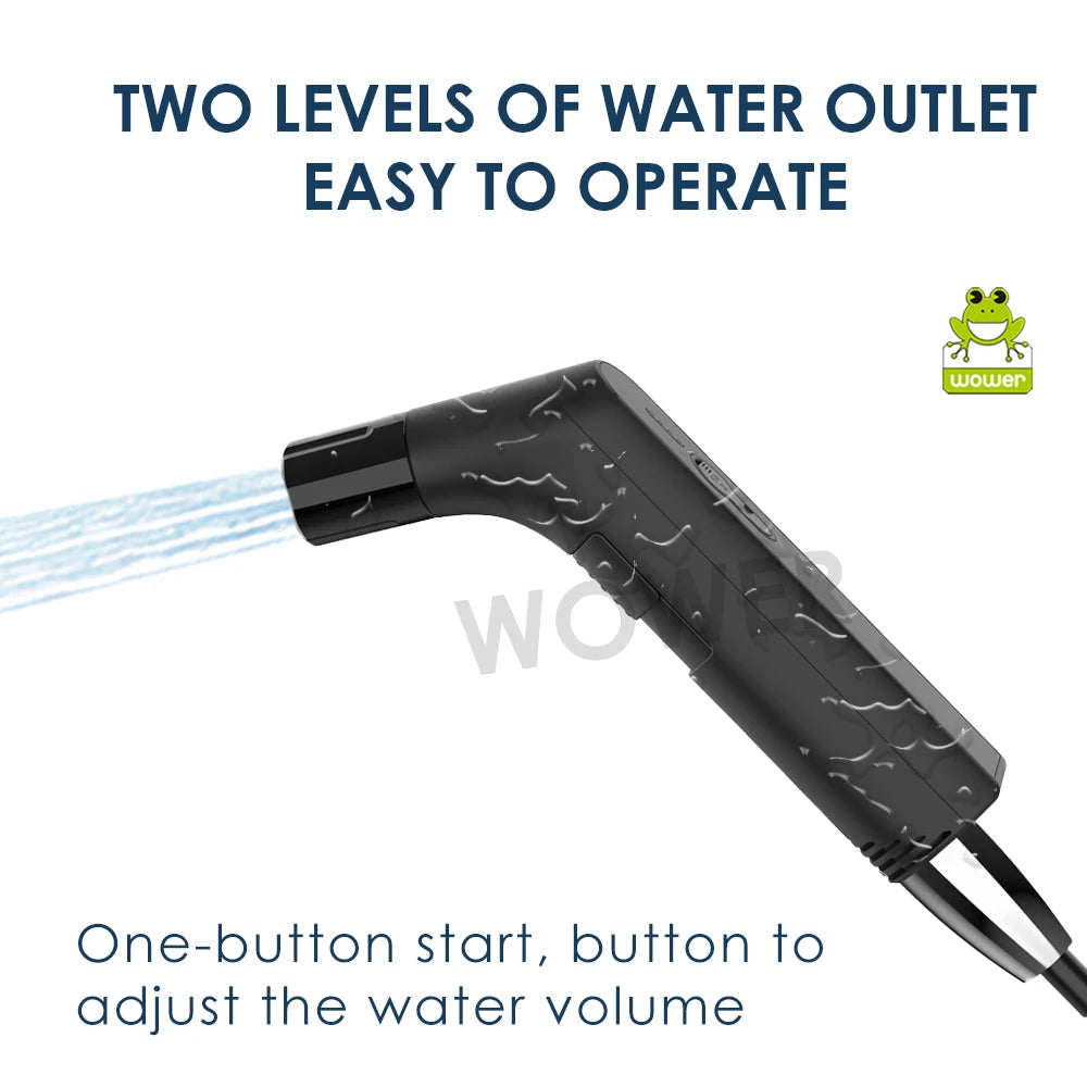 🚿 Wower Portable Electric Bidet – Rechargeable 2.3L Shattaf for Personal Hygiene, Travel & Camping! ✨💦