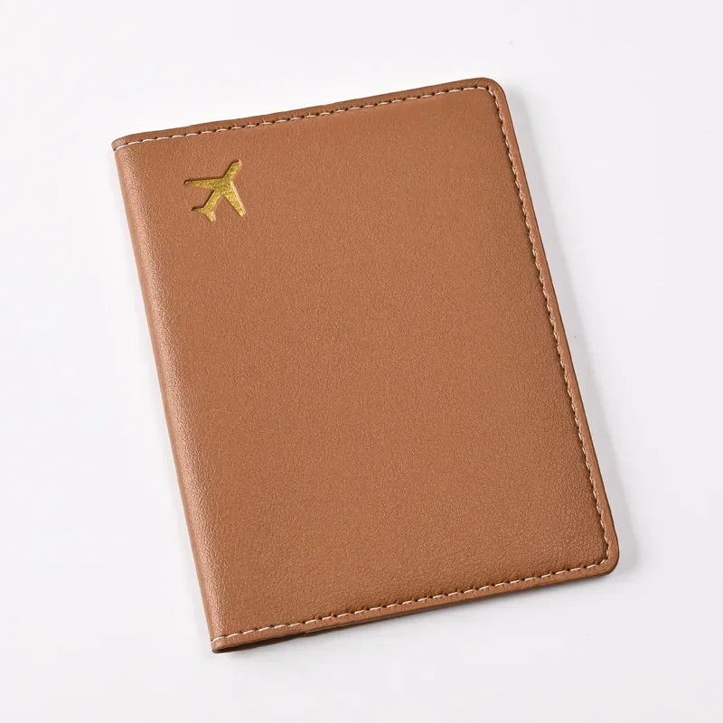 Multifunctional PU Leather Passport Wallet – Stylish & Secure Travel Organizer for Men & Women!