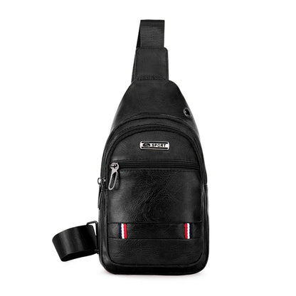 Men's Anti-Theft Chest Shoulder Bag – Casual Multi-Pocket Crossbody & Waist Tote